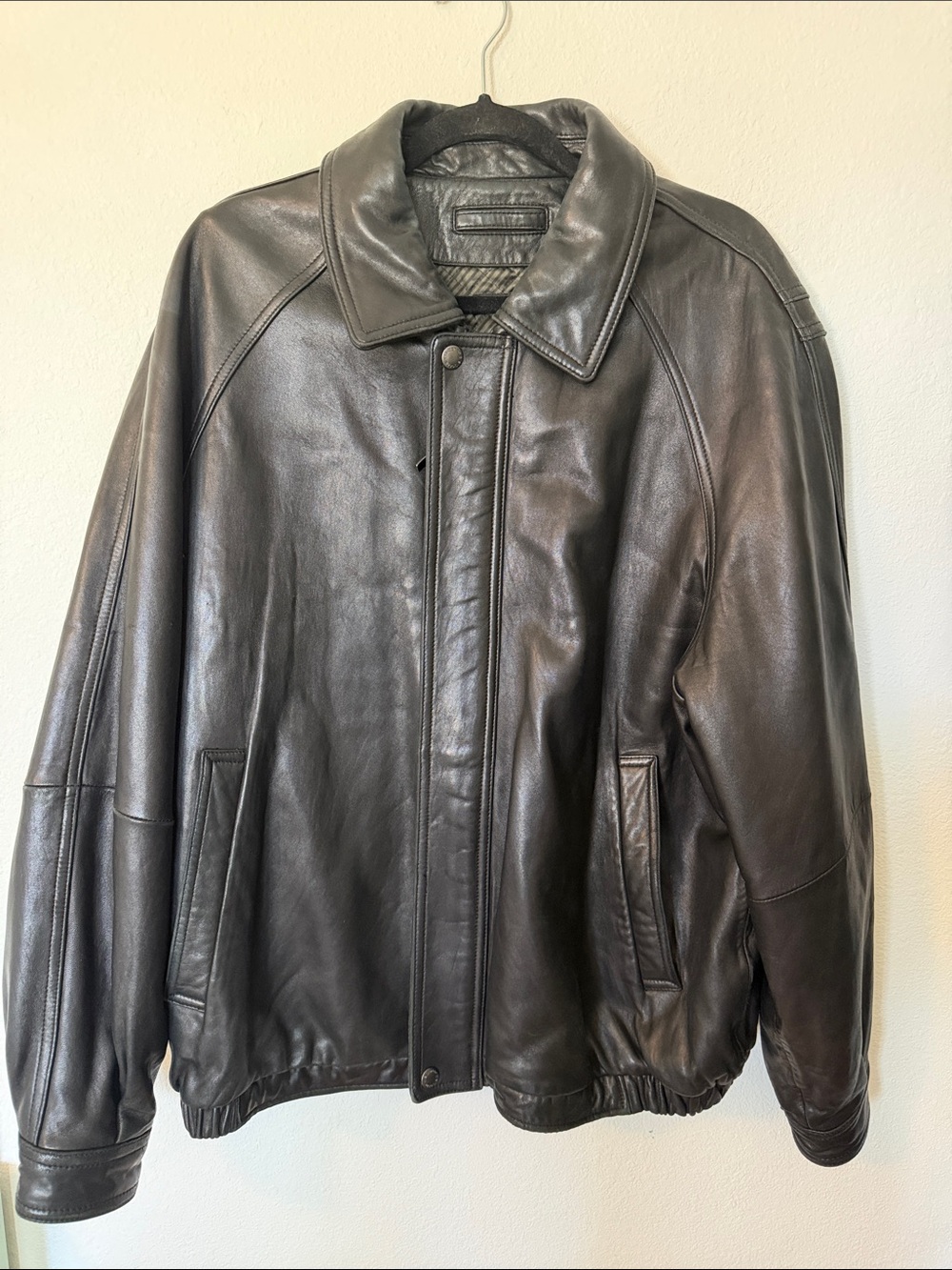 Liz Claiborne Lambskin Leather Jacket VTG